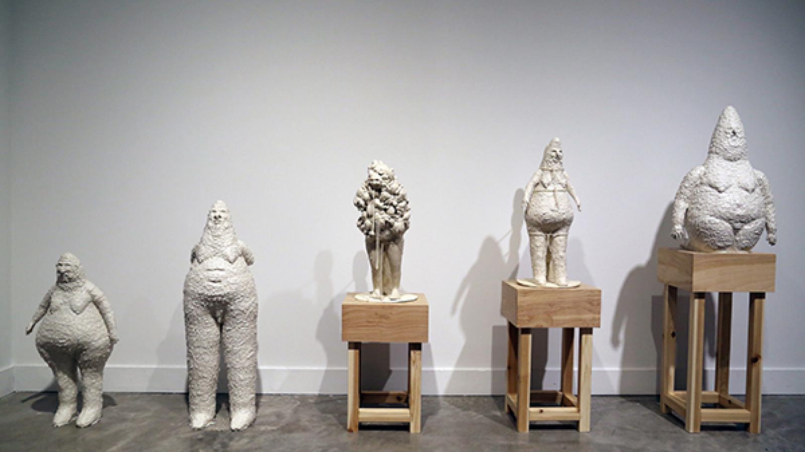 Natalia Arbelaez: "Untitled #1," clay, 2015