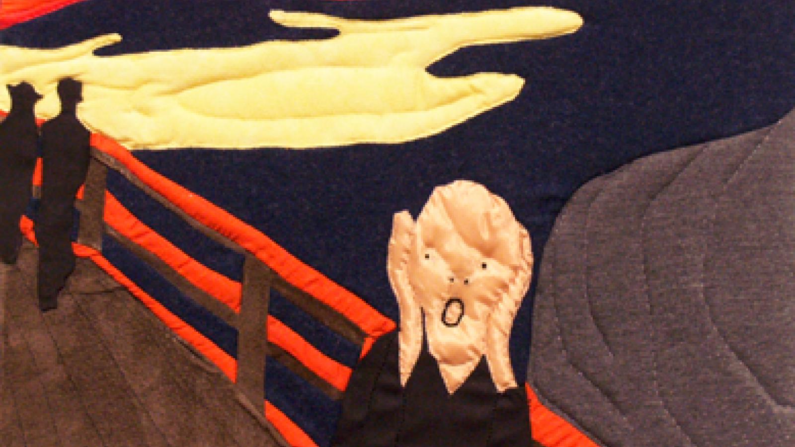 The Scream: an homage to Edvard Munch