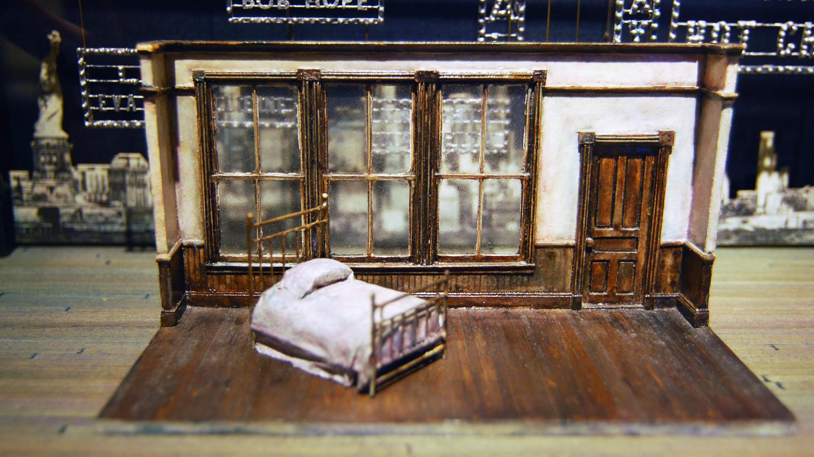 Tony Straiges, Set design model from The Great Magoo, Hartford Stage Company, 1982