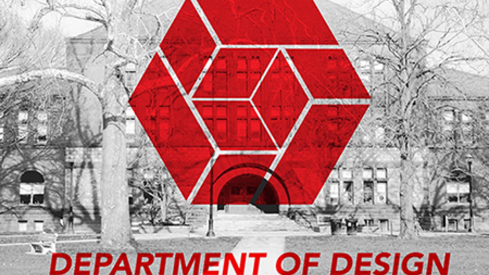 Department of Design Spring Exhibition Banner