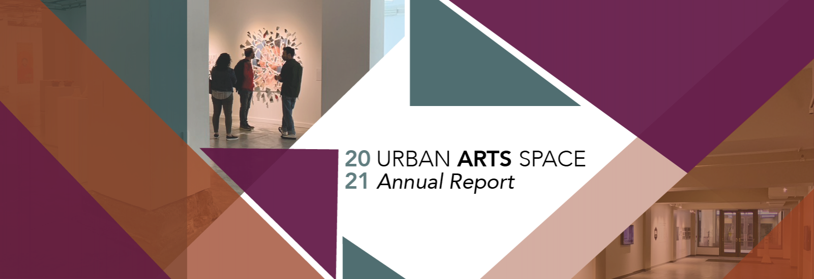 Urban Arts Space Annual Report graphic